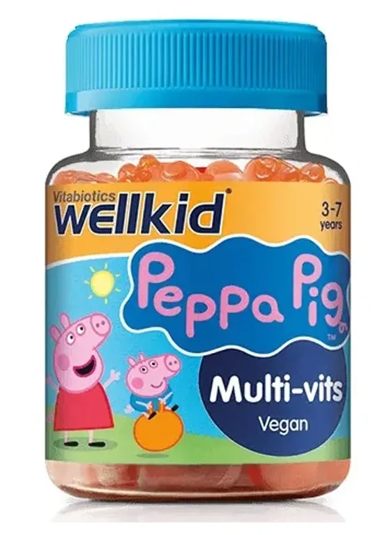 Wellkid Peppa Pig Multivitamins - 30 Soft Jellies